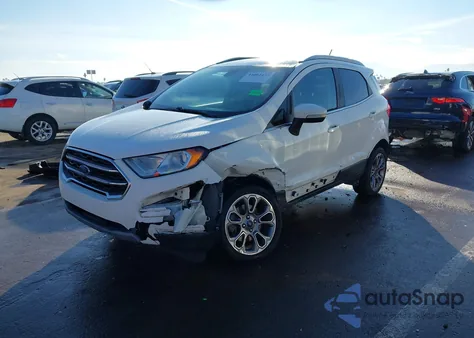 2018 Ford Ecosport Titanium z USA, uszkodzony, nr VIN MAJ6P1WL0JC245531